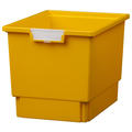 Storsystem Bin, Tray, Tote, Yellow, High Impact Polystyrene, 12.25 in W, 12 in H CE1954PY1